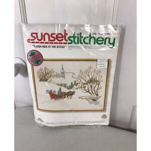 Christmas Cross Stitch Kit Winter Wonderland NEW